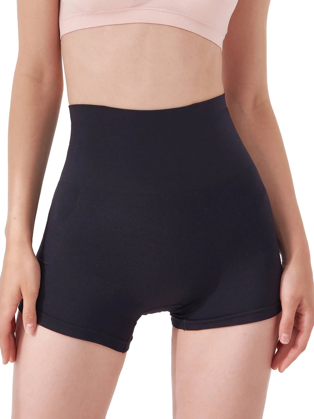 Women'S High-Waist Seamless Body Shaper Briefs Firm Tummy Control Slimming Shapewear Panties Girdle Shaper Shorts